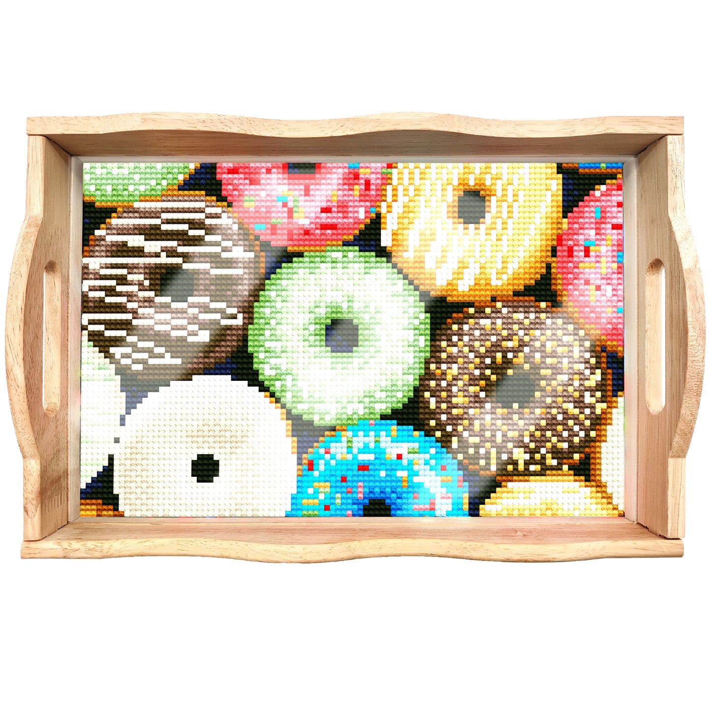 Meal Plate Diamonds Painting