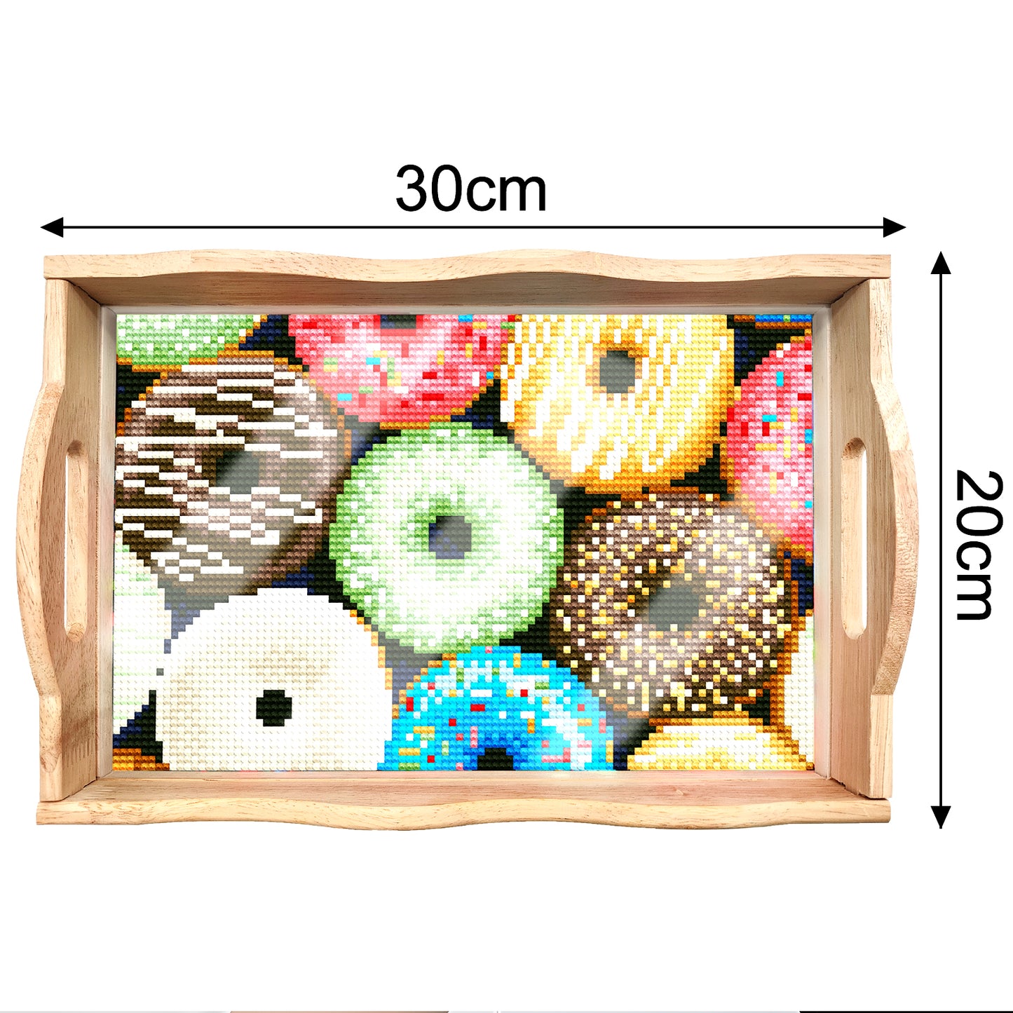 Meal Plate Diamonds Painting